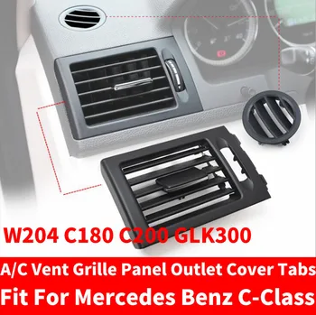 LHD RHD Auto AC Vpredu Vľavo / Vpravo klimatizácia Ventilačné Mriežky W204 Panel Kryt Zásuvky Na Mercedes Benz, C-Trieda C180 C200