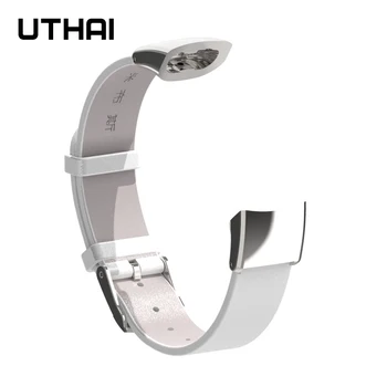 UTHAI P47 Originálne Kožené Pútko Pre Huawei Honor 3 Smart Hodinky Mäkké Náramok na Zápästie