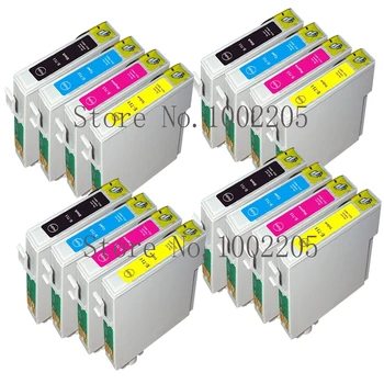 16 Kompatibilné Atramentové Kazety pre Epson Stylus T0711-T0714 T0715 T0711 T0712 T0713 T0714 Atramentové Tlačiarne