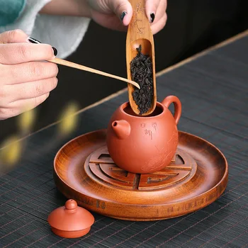 Yixing Kanvica Rudy Blato Kung Fu Majster Ručné Kanvica Tvorivé Teaware Poslať Darčekovej Krabičke