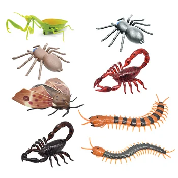 RC Zvieratá, Hračky Infračervené Elektrické Simulované Diaľkové Ovládanie Scorpion Spider Stonožka Halloween Strašidelné Hmyzu Hračky pre Deti, Dospelých
