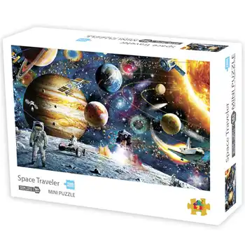 1000 Ks Puzzle Skladačka Krajinný Obraz Mini Puzzle Hračka pre Dospelých, Deti, detské Vzdelávacie Hry, Hračky Pekný Darček
