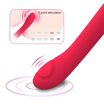 Silný Nepremokavé G-spot Vibrátor Sexuálne Hračky Pre Ženy, Bezpečné Mäkké Silikónové Nabíjateľná Stimulátor Klitorisu Masáž, Sex Produkty