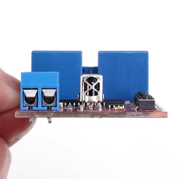 Bezdrôtový Infračervený Prijímač Učenia Typ Modulu + 3-Key Black Diaľkové Ovládanie 150mA 5V 2-Kanálový 2bit DIY Kit