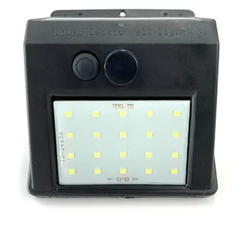 Solárne lampy Batériou napájaný senzor pohybu lampa LED svetlo 20 Led, automatické zapnutie pri horších svetelných