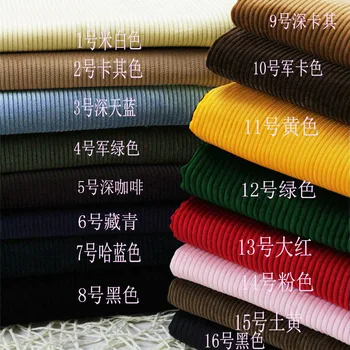 čistej bavlny menčester textílie, nohavice, bunda zelenej hrubé ruky vankúš textílie