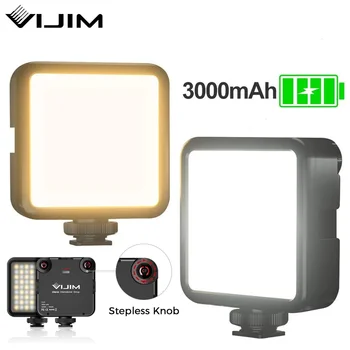 VIJIM VL81 LED Video Svetlo Mini Nabíjateľná 3000mAh CRI95+ Stmievateľné 3200-5600K LED Vyplniť Svetla pre DSLR Fotoaparát Smartphone GoPro