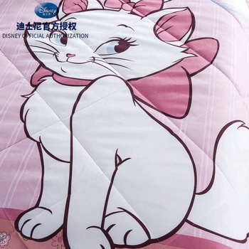 Disney Marie Mačka Sladké Dievča Leta Prikrývka Prešívaná klimatizácia Deka Cumlík Posteľ Kryt Deti Deti Spacie sa Vzťahuje na Posteľ