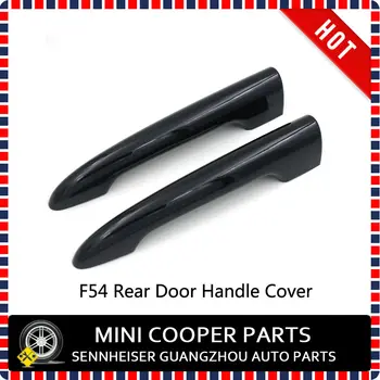 Zbrusu Nový ABS Materiálu UV Chránené Dvere, Rukoväť Kryt Mini Ray Štýl Čierna Farba Pre Mini Cooper F54 Len (6 Ks/Set)