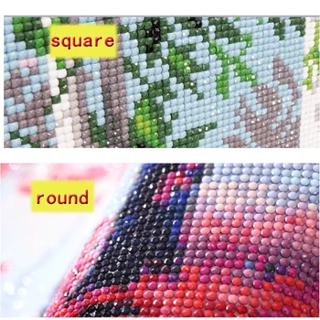 Nový Diamond Mozaiky Cross Stitch Súpravy 