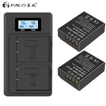 PALO LCD NPW126 USB Digitálny nabíjačka+2pc NP W126 NP-W126s fotoaparát batérie Fujifilm Fuji X100F XPRO1 X-A1 HS50EXR XT1 X-T2 X-E1