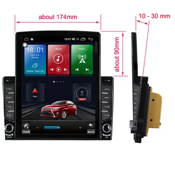 Navi základnú Jednotku Na Nissan TIIDA 2005 2011 64GB Android 10 Auto IPS DSP Audio Rádio Tesla Prehrávač Multimediálnych GPS
