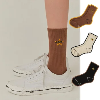 Nové Písmeno ADER Ponožky Skate/Basketbal/Skateboard Uterák Spodnej Froté Ponožky