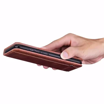 Luxusné Peňaženky, Kožené Magnet Flip Cover Obal Pre Xiao Mi Pocophone F1