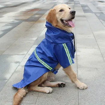 Reflexná Psa Pršiplášť Nepremokavé Pet Oblečenie Vonkajší Plášť Pláštenka Pre Malé A Stredne Veľké Psy