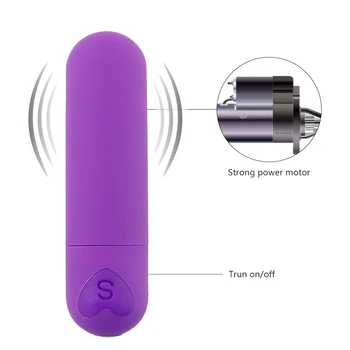 10 Rýchlosť Mini Bullet Zadok Plug Vibrátor pre Ženy Nepremokavé Stimulátor Klitorisu Dildo Vibrátor Sexuálne Hračky pre Ženy, Sex Produkty