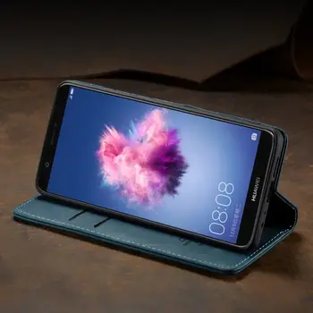 Kryt puzdro Pre Huawei P smart 2018 Česť 9 Lite Telefón Prípade 360 Flip Kožené Peňaženky Magnetické Luxusné P smart 2018 Česť 9 Lite