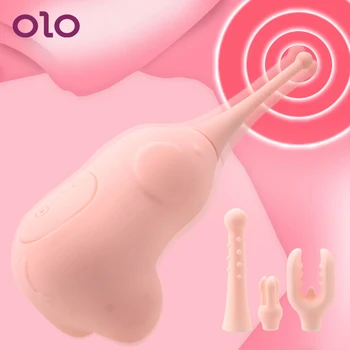 OLO 10 Režimy Vysoká Frekvencia G-bod Stimulátor Klitorisu Pošvy Vibrátor, Dildo Masturbator Cute Elephant Vibrátor Sex Shop Dospelých