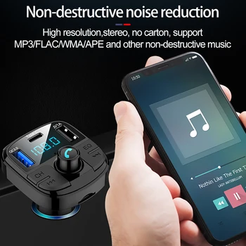 Auto MP3 Prehrávač, FM USB Rýchlu Nabíjačku Typ C Nabíjanie Bluetooth Pre Porsche Cayenne Panamera Macan 911 997 996 958 986
