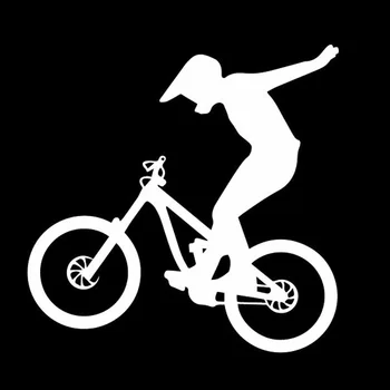 15*15 CM pre Pôvodný Bicykel BMX Rider Zručnosti Extrémne Maximálna Šport KK Vinly Požičovňa Odtlačkový Dekor Horský Bicykel, Auto Nálepky