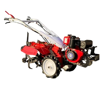 12hp diesel Multi-function pôdy voľnej pôdy malé trencher spracovanie pôdy stroj poľnohospodárskej weeder rotačné tiller so všetkým príslušenstvom