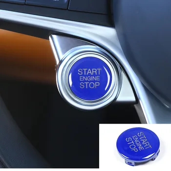 Vymeňte Zapaľovacie Prepínač Pre Alfa Romeo Stelvio Giulia Auto Motor Start Stop Systém Keyless Kryt Rámu Orezania Príslušenstvo