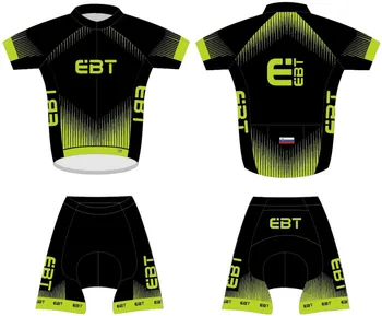 DIY dizajn EBT tím Cyklistika Dres Pro Team krátky Rukáv Oblečenie set sa