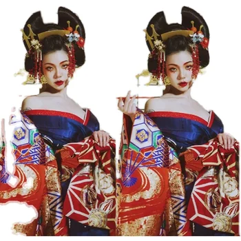 Japonské Kimono Cosplay Headdress Veľký Motýľ Vlasy Príslušenstvo Dávnych Štýl Pokrývku Hlavy Kimono Vlasy Kus