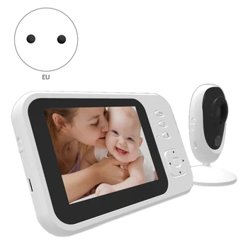 WiFi Baby Monitor s Kamerou Video Dieťa Spí Nannyo Nočné Videnie Home Security Babyphone Fotoaparát EÚ Plug