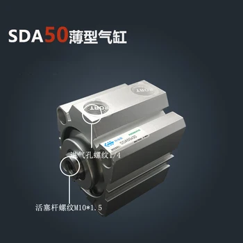 SDA50*15 doprava Zadarmo 50mm Otvoru 15 mm Zdvih Kompaktné Vzduchové Valce SDA50X15 Dual Action Vzduchu v Pneumatických Valcov