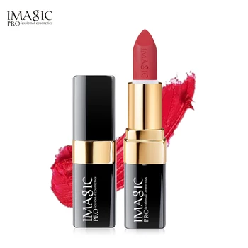 IMAGIC Značky Matné Rúže Populárne 12 Farieb Krásy make-up Matný Dlhotrvajúci Rúž na Pery Kozmetika