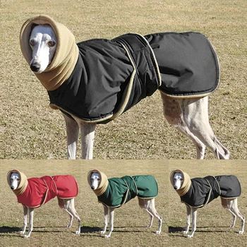 Super Teplé Oblečenie Pre Psy, Kabát Nepremokavé Veľké Psy Vesta Bunda Hrubé Zimné Pet Oblečenie Vesta S Teplou Golier Wolfhound Pastier
