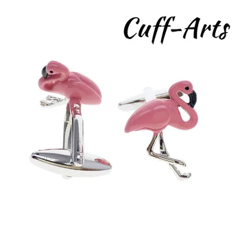 Manžetové gombíky pre Pánske Flamingo manžetové gombíky Tričko manžetové Darčeky pre Mužov Gemelos Les Boutons De Manchette podľa Cuffarts C10276