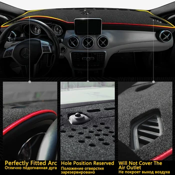 Auto Panel Kryt Dashmat Pre Hyundai Genesis Coupe 2008~2016 Auto Vnútorné Slnečník Prístrojovej Doske Podložku Koberec Auto Styling 2009 2010