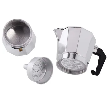 Moka kanvice Espresso Maker Hliníkové varnou doskou Odolné Pre Domáce Kancelárie Kuchyni môže CSV